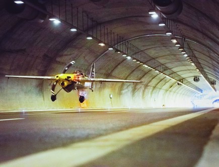 This Stunt Pilot Just Set Five World Records Flying an Airplane Through a Tunnel