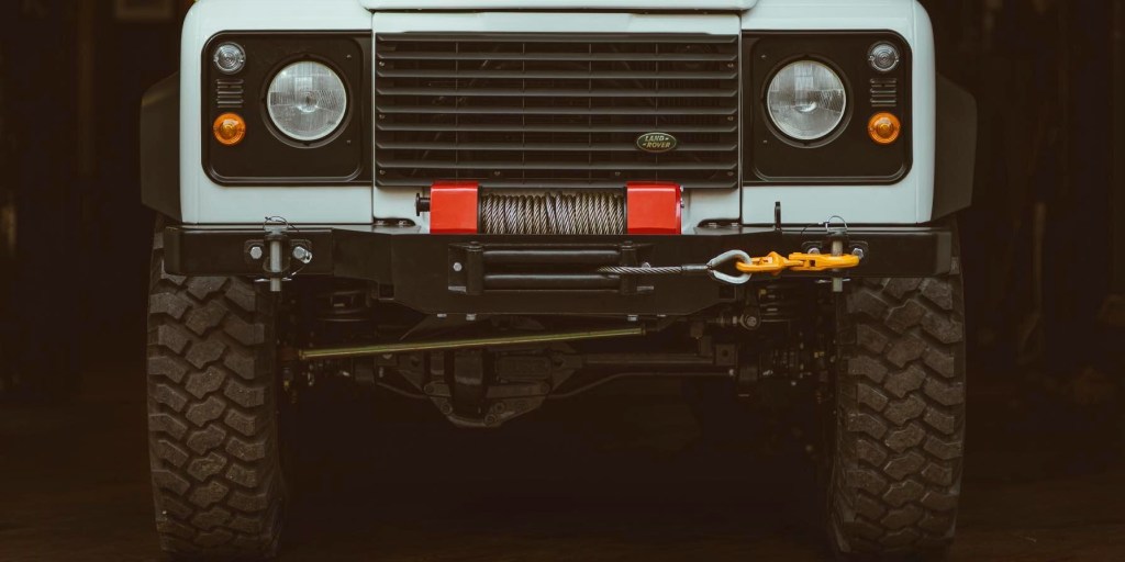 upclose of the grille of the 110