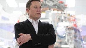 Elon Musk at SpaceX
