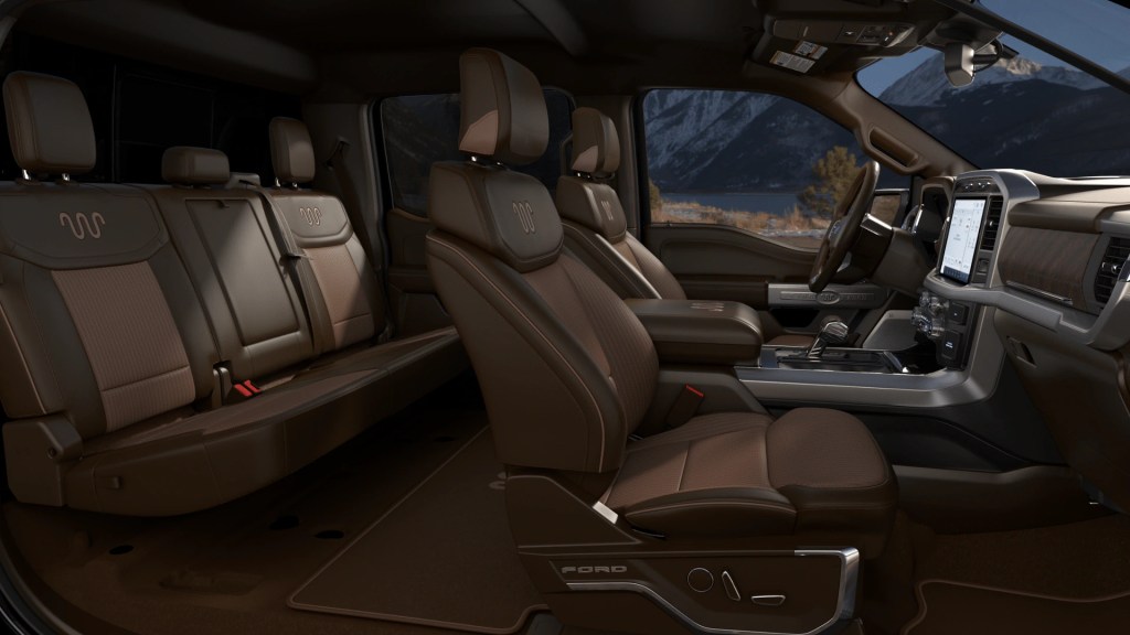 F-150 King Ranch leather interior 