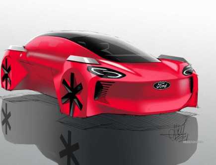 Ford Made a Cool Concept Car Drawing of a Flying Car for Kids