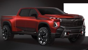 GM Design render of 2022 Chevy Silverado