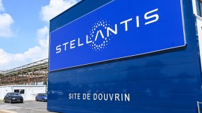 Stellantis sign
