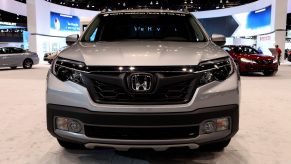 Honda Ridgeline is on display at the 109th Annual Chicago Auto Show at McCormick Place in Chicago, Illinois