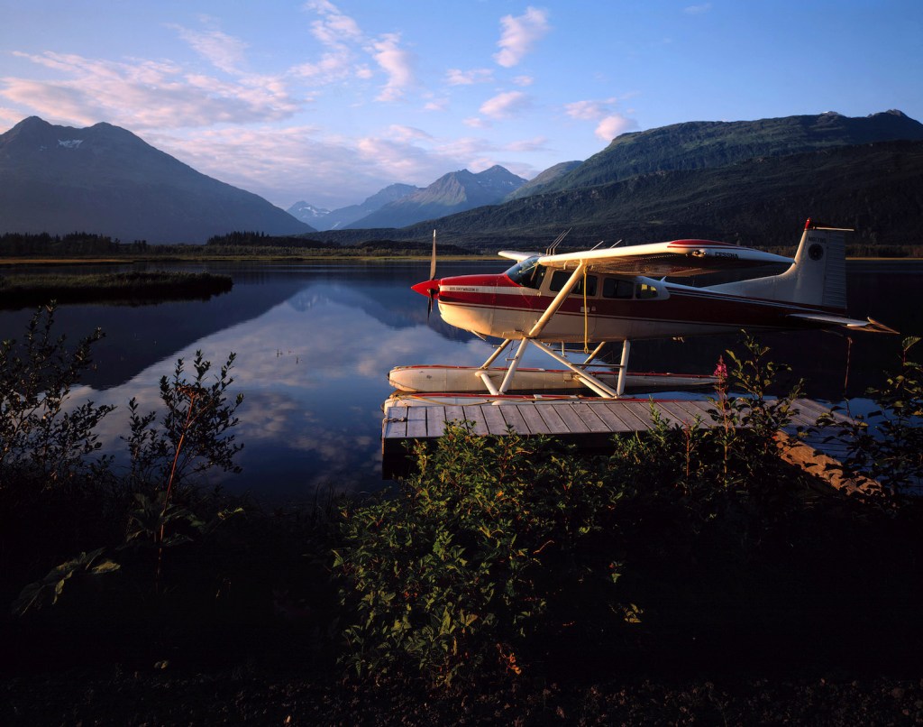 This is a floatplane, landed and docked on a lake near the village of Valdez in Alaska - USA. Alaska has the highest rate of deadly plane crashes in the country. | Mediacolors/Construction Photography/Avalon/Getty Images 