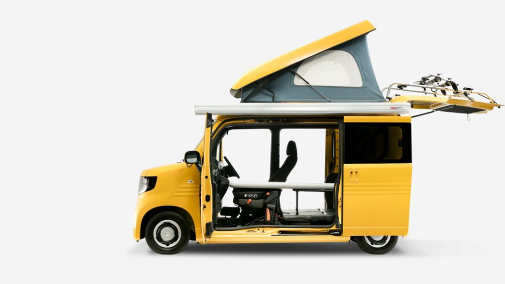 Honda N-Van camper concept