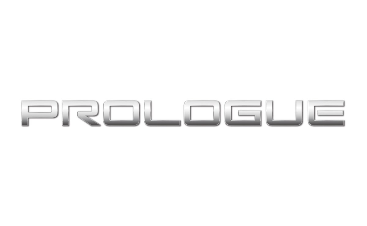 The logo for the upcoming Honda Prologue electric SUV