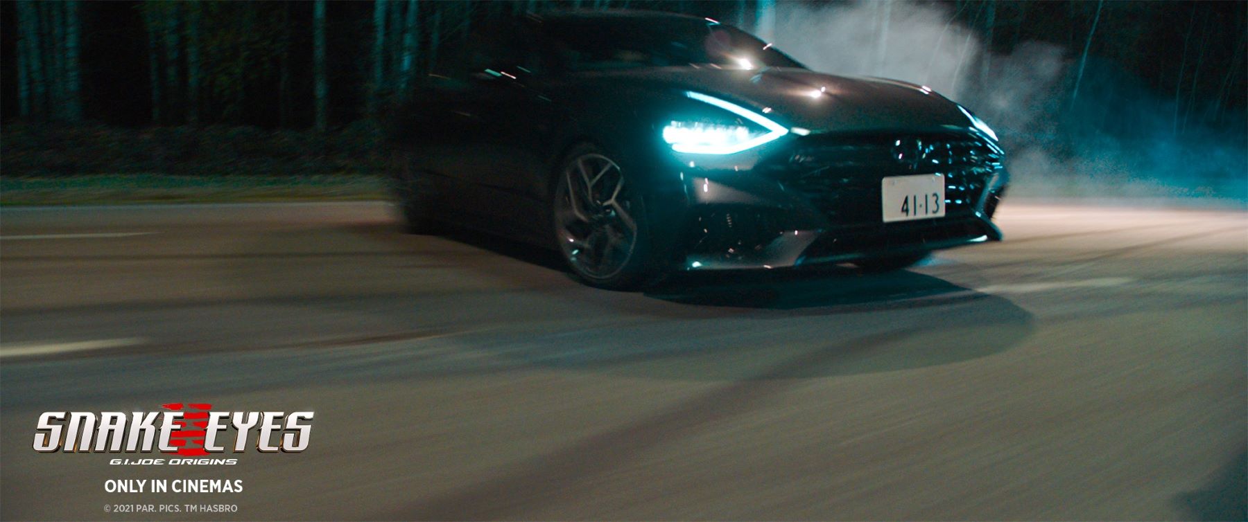 The Hyundai Sonata N featured in the film 'Snake Eyes: G.I. Joe Origins'