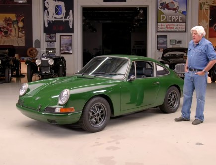 Jay Leno Burns Rubber, Not Gas, in Zelectric’s Tesla-Swapped Porsche 912