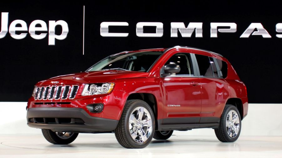 The new Jeep Compass debut at the 2011 North American International Auto Show in Detroit, Michigan