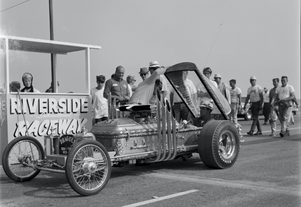 Munsters Dragula at Riverside Raceway in 1965 