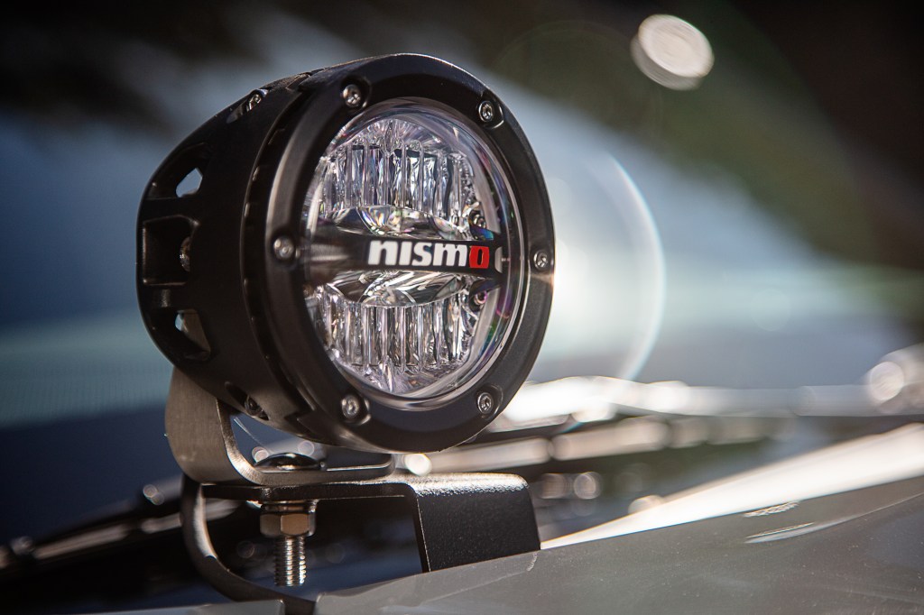 NISMO headlight on 2022 Nissan Frontier