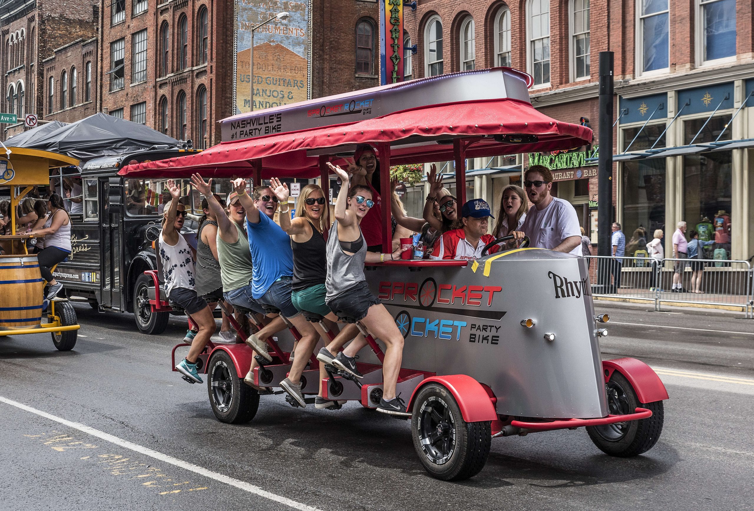 Nashville Broadway Party Vehicles | Getty