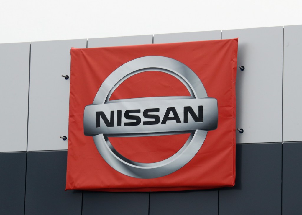 Nissan Logo on Dealership