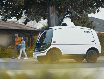 The Nuro R2, an All-Electric Self Driving Delivery Vehicle