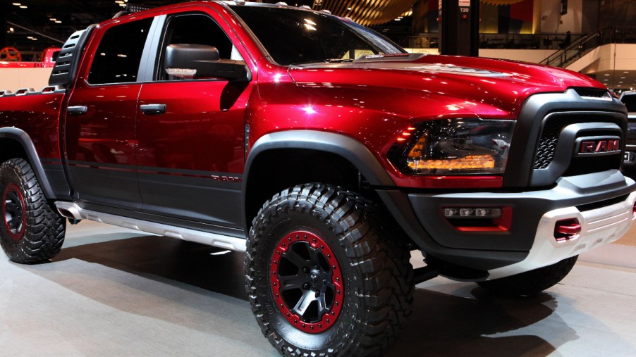 2017 RAM 1500 Rebel TRX 4x4 is on display at the 109th Annual Chicago Auto Show at McCormick Place in Chicago, Illinois on February 9, 2017.