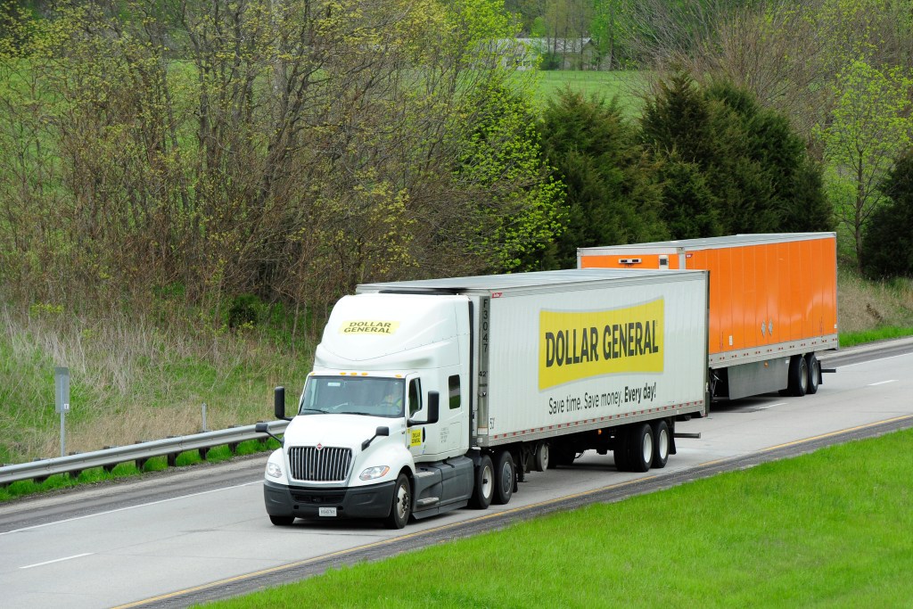 Semi Trucks On The Highway