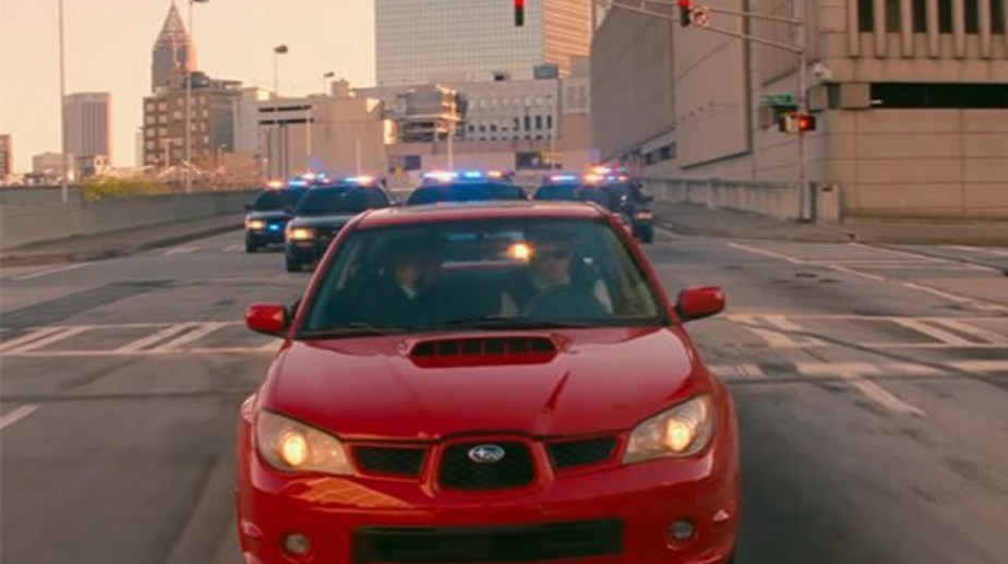 The 2006 Subaru WRX in Sony Pictures' Baby Driver. This is one of several Baby Driver Subaru cars produced for filming, including a rare RWD WRX and a de-badged STI | Youtube