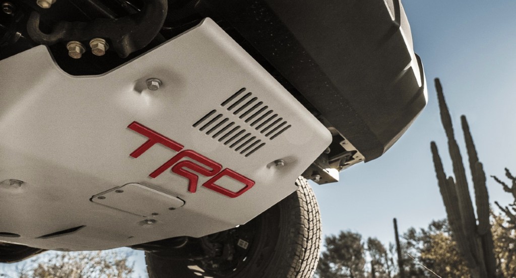 2021 Toyota Tacoma TRD Pro undercarriage