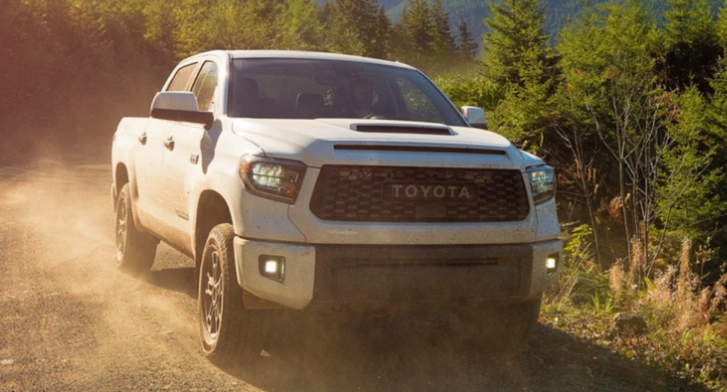 The 2021 Toyota Tundra.