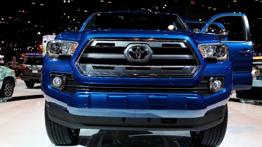 Toyota Tacoma at the 107th Annual Chicago Auto Show at McCormick Place.