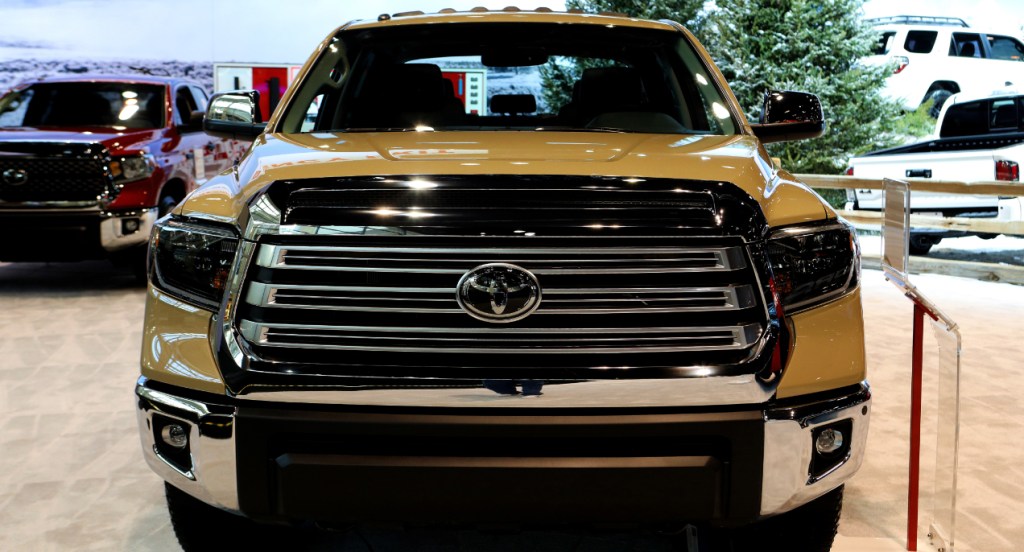 The 2021 Toyota Tundra.