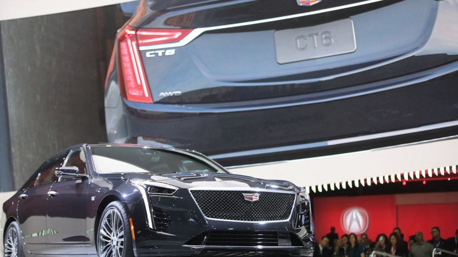 Cadillac CT6 on display in New York