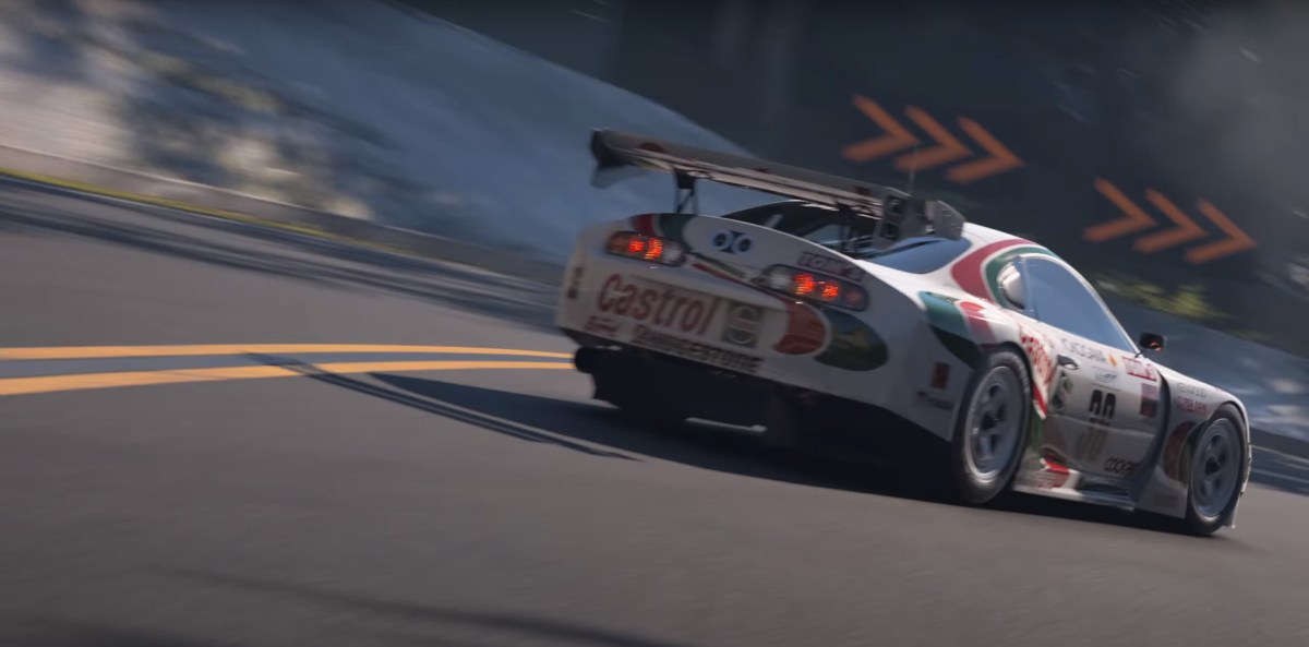 1997 TOM's Castrol Supra as seen in Gran Turismo 7