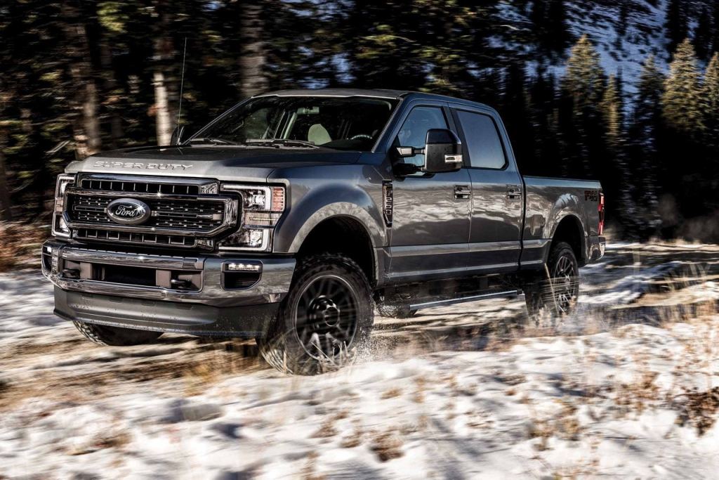 2021 Ford Super Duty Lariat Black Appearance Package