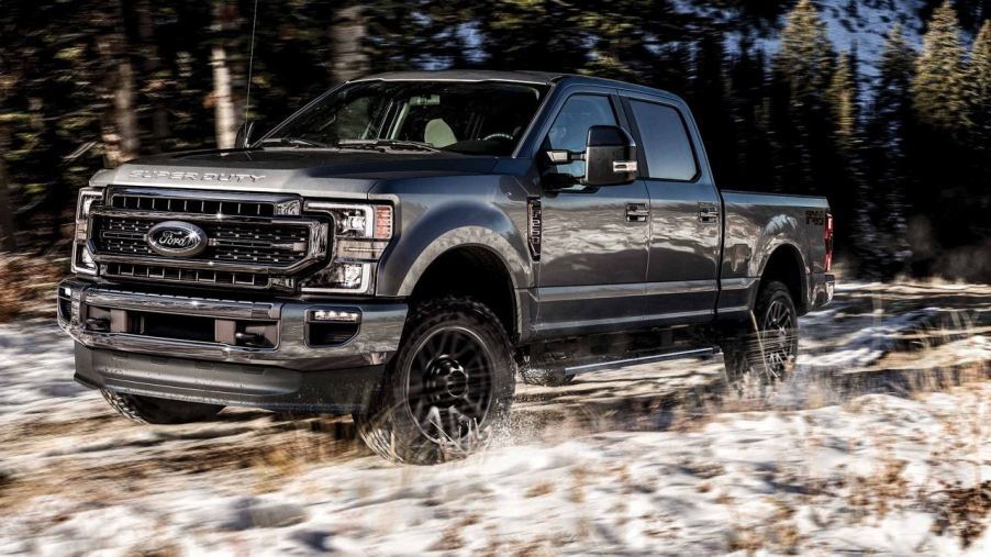 2021 Ford Super Duty Lariat Black Appearance Package