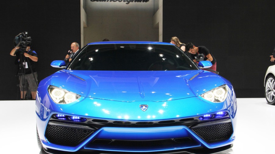 Lamborghini Asterion on display in Paris