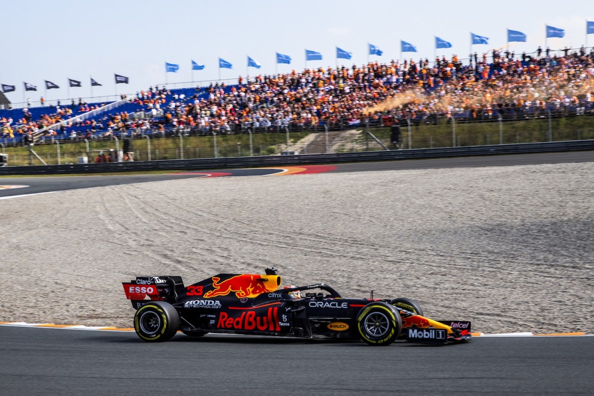 Max verstappen at zandvoort