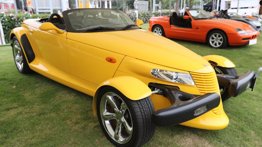 Plymouth Prowler outside at a show