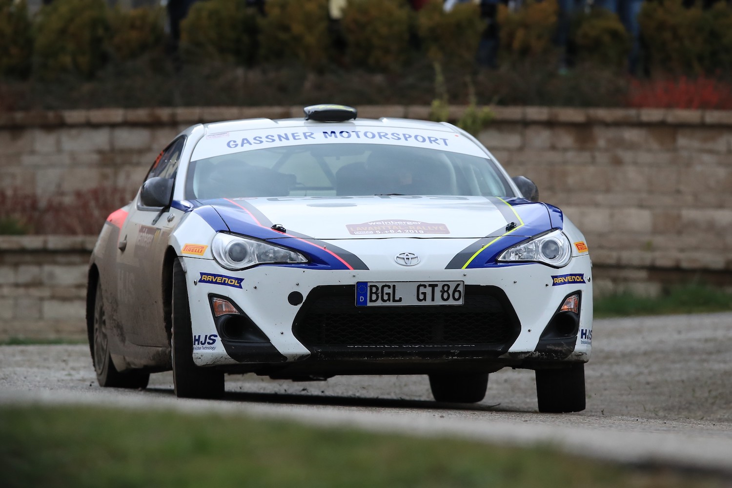 toyota 86 at a rally race