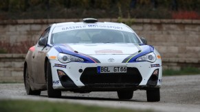 toyota 86 at a rally race