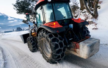 Does Your Tractor Need Snow Chains?