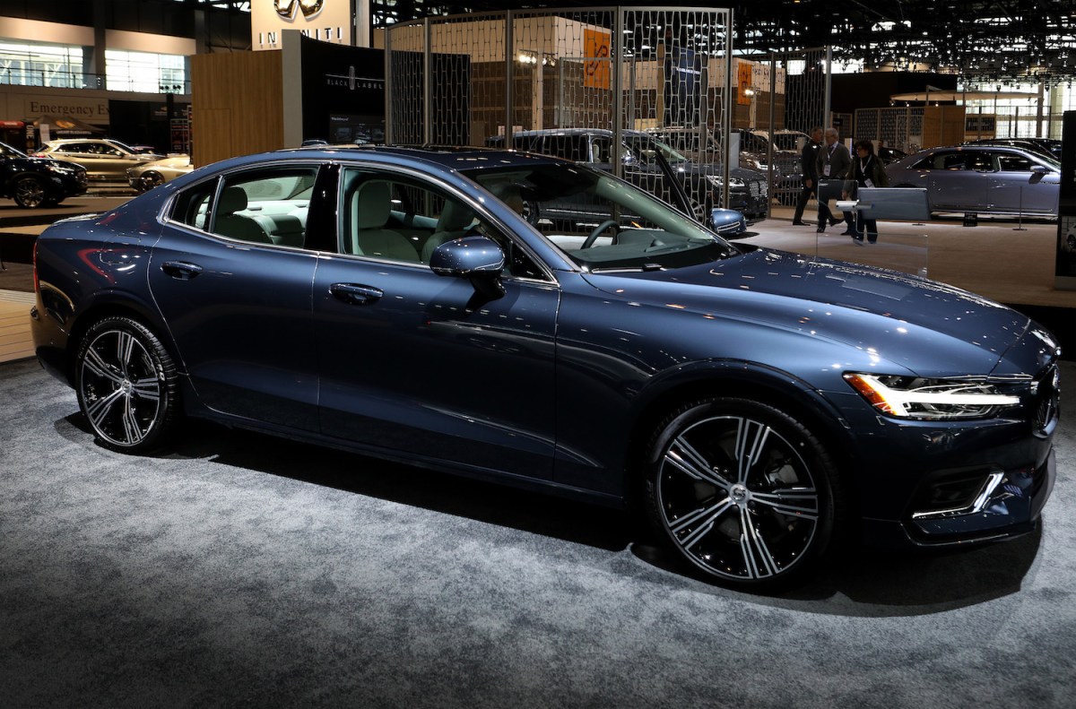 Volvo S60 on display in Chicago