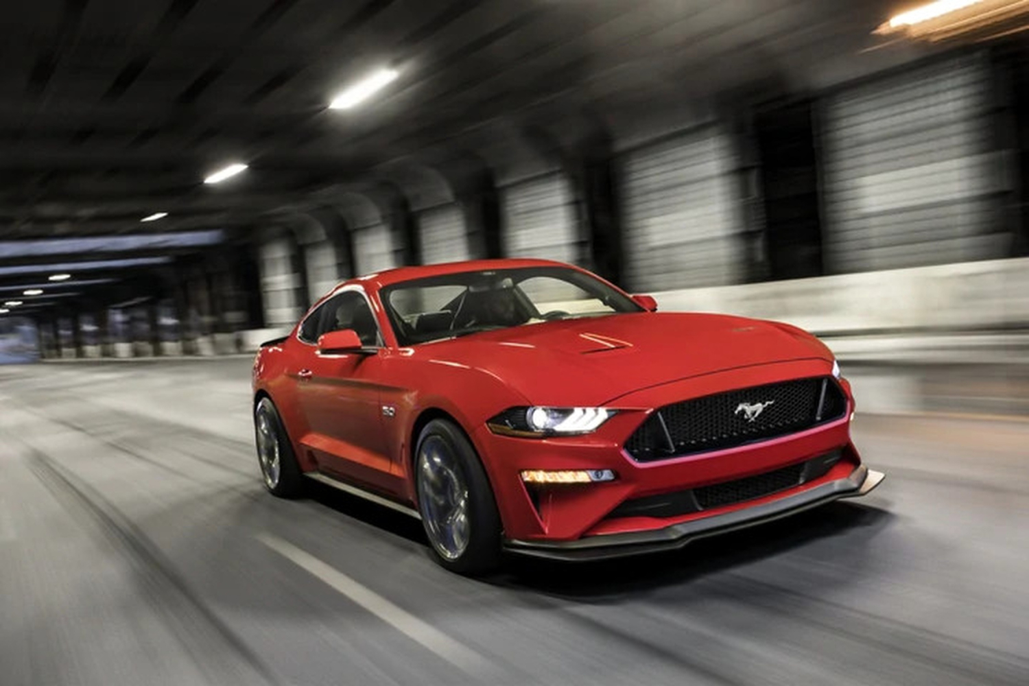 A red Ford Mustang GT topped a study by the American University