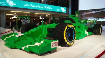 Largest Lego Formula 1 Car in the World Has Over 500,000 Bricks