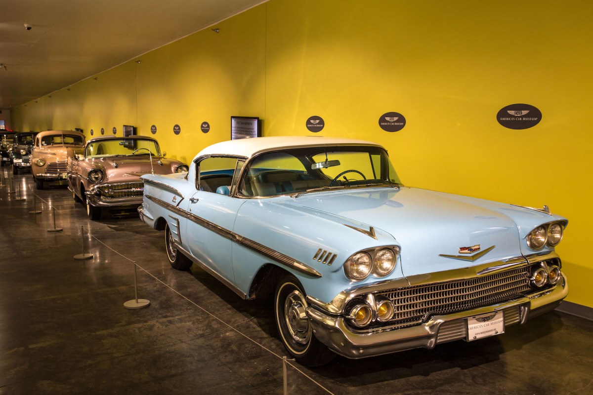 1958 Chevrolet Impala on display in Tacoma