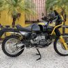 1994 BMW R100GS in black and yellow