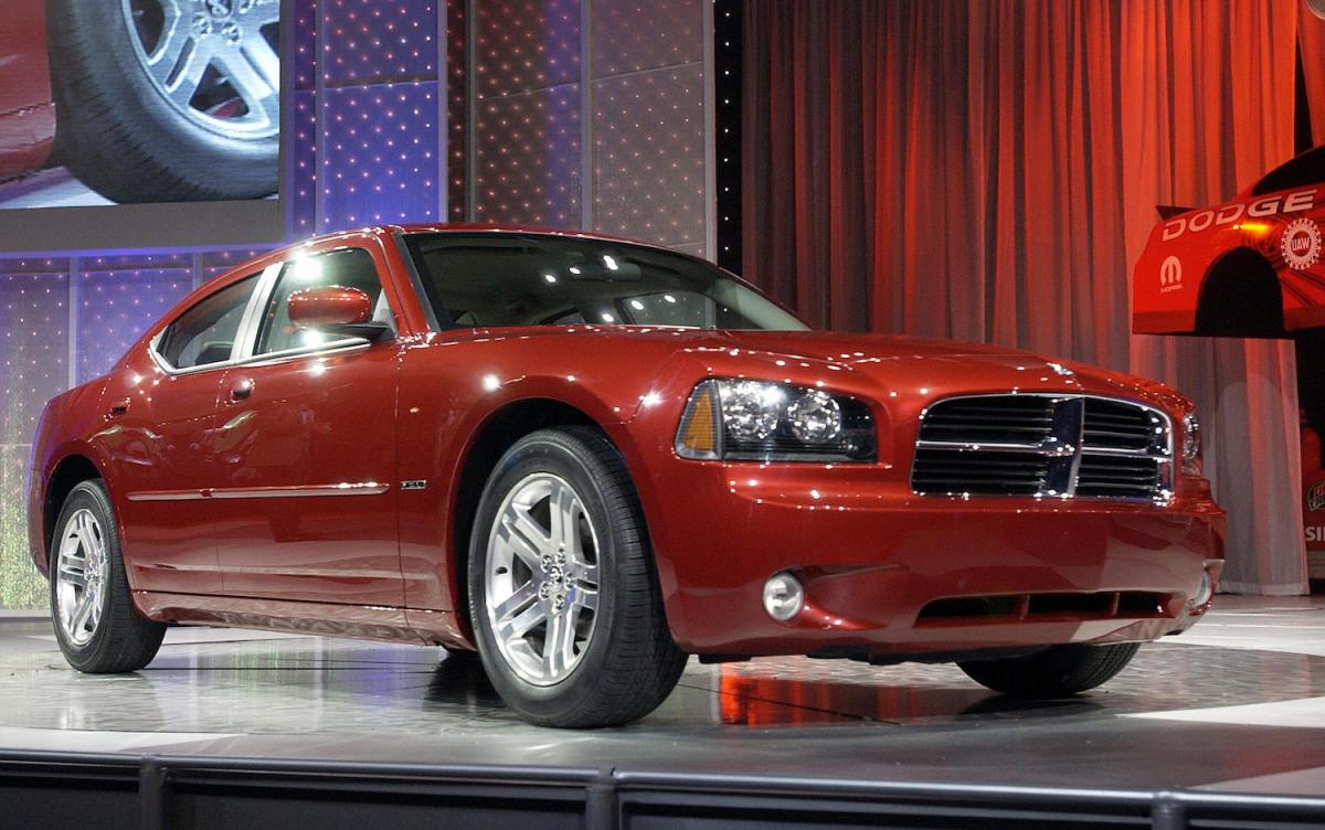 2006 Dodge Charger on display in Detroit