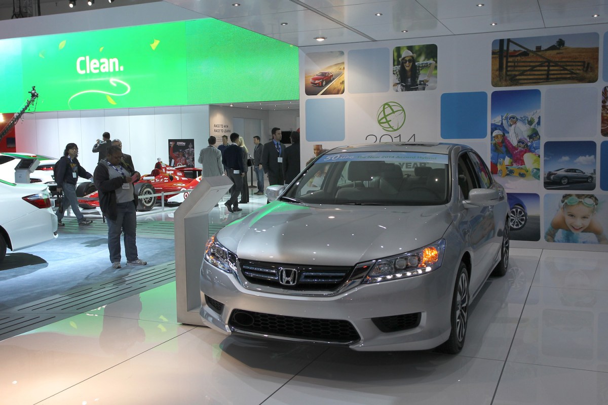 2013 Honda Accord on display in Los Angeles