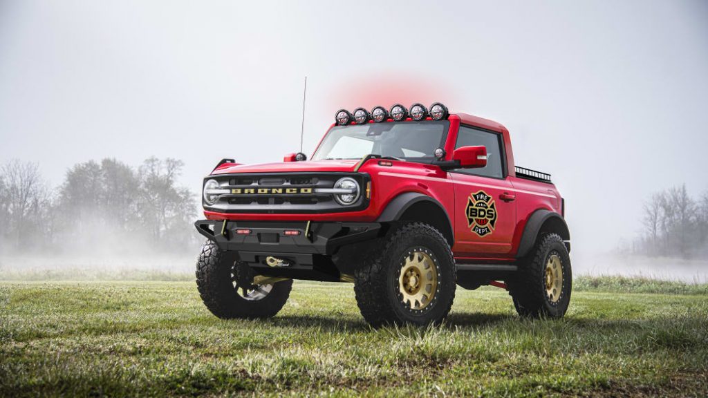 2021 Ford Bronco truck by BDS Suspensions