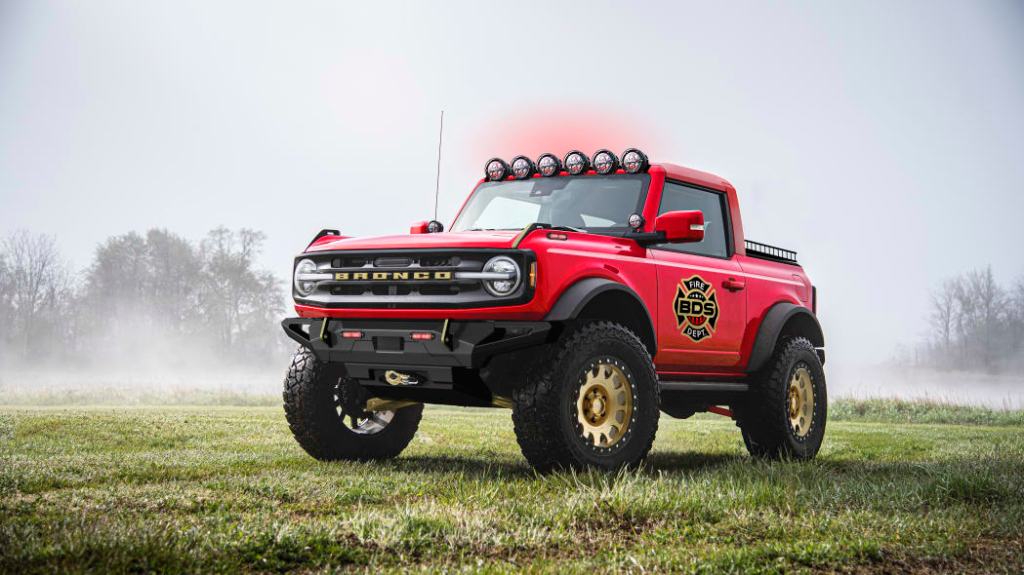 2021 Ford Bronco truck by BDS Suspensions