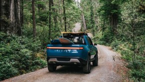 The 2022 Rivian R1T is one of MotorTrends most popular new cars
