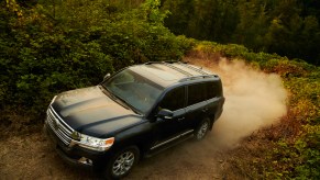 2021 Toyota Land Cruiser driving off road
