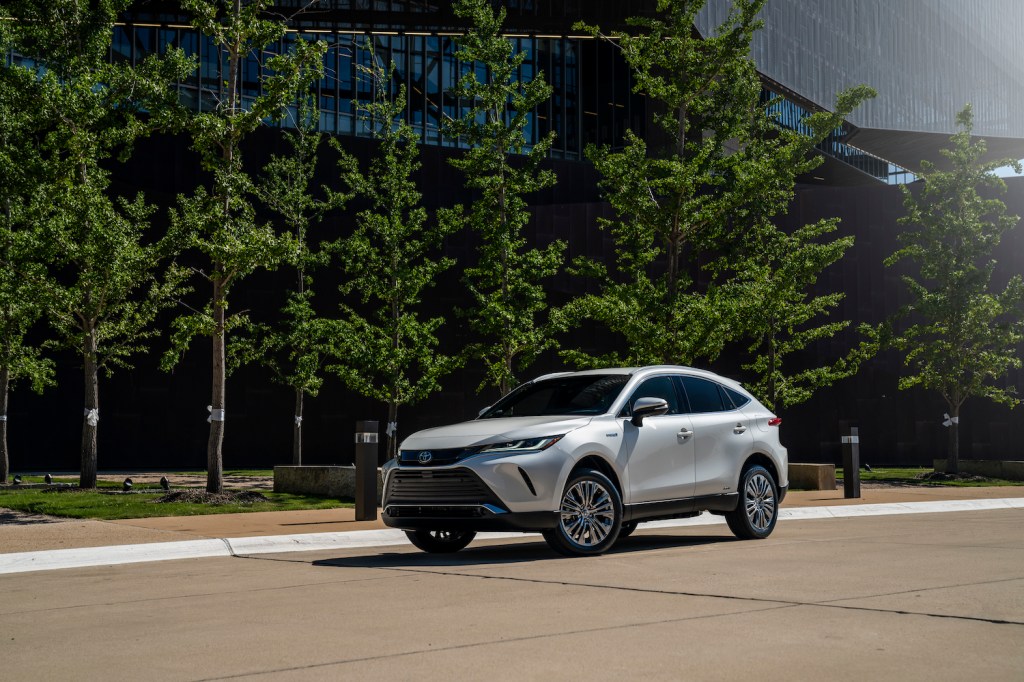 2021 Toyota Venza. Toyota, Ford, and Kia Won Big When Roadshow Dropped Its Best Midsize SUV List. Thanks to advanced technology, Toyota earned the best moments hybrid midsize SUV. | Toyota 
