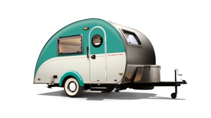 This Quirky Teardrop Trailer Has Everything You Need, Like a Toilet and a Shower