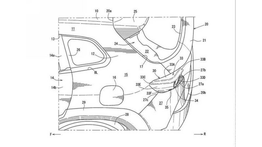 2023 Mazda CX-50 Patent Image leaked by Motor1